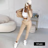 Women's 3-piece zip-up tracksuit